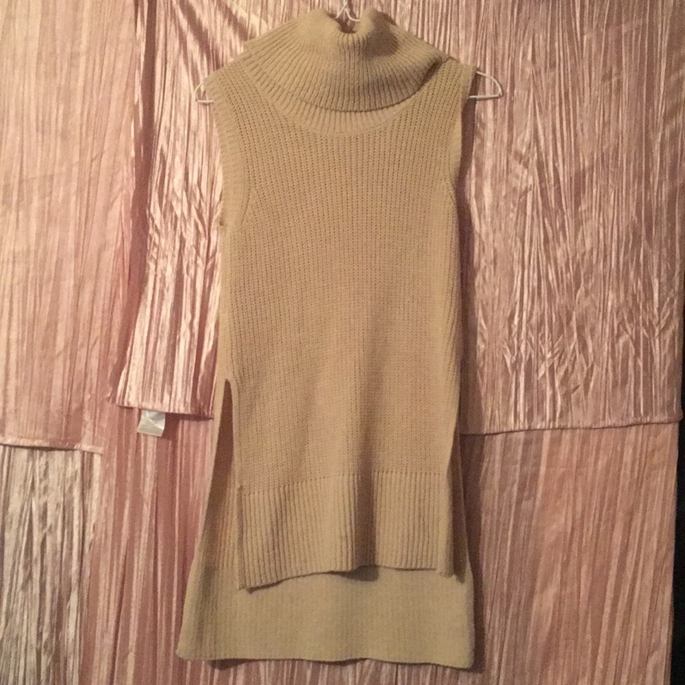 tan over shirt